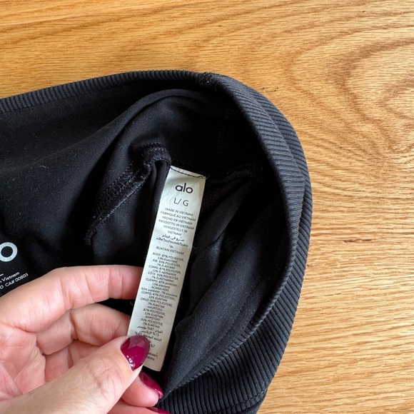 High-Waist Alosoft Lounge Legging Size L 12-14 - Picture 6 of 7